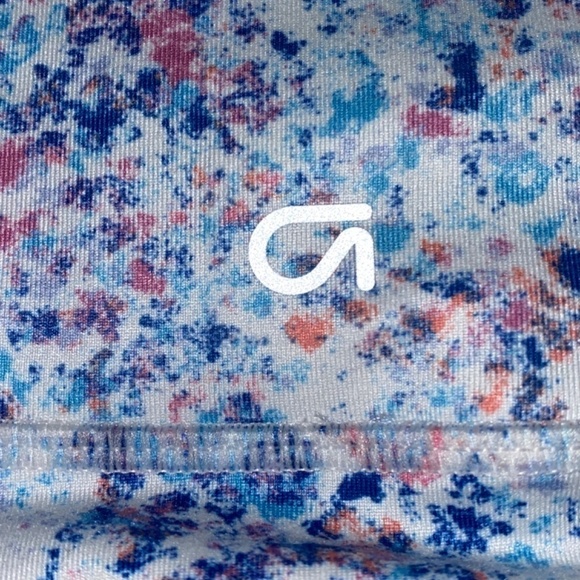 Gap fit Women's xsmall workout leggings colorful confetti print - Picture 3 of 5